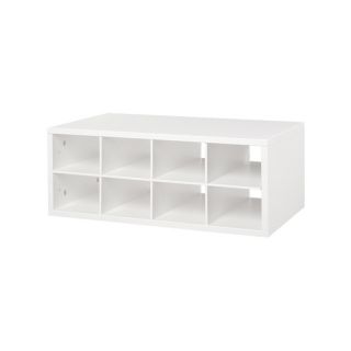 freedomRail Double Hang O Box White Cubby Today $103.71