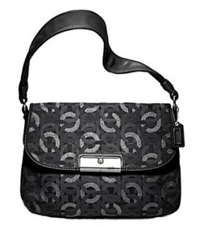 Madison Chainlink Top Handle Bag Purse Tote 46370 Black: Shoes