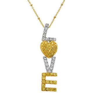 Icz Stonez 18k Gold over Sterling Silver Pave Cubic Zirconia Necklace
