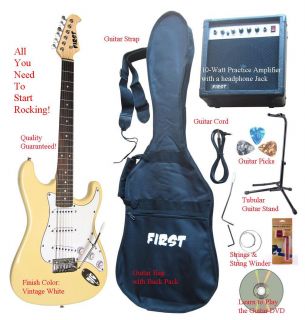 First Electric Guitar All in one Pack for Beginners