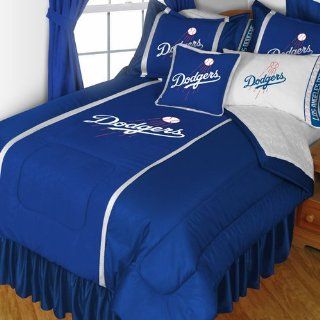 MLB Los Angeles Dodgers Bedding Set Full Comforter and