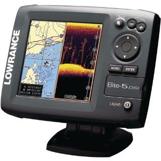 Lowrance 000 10236 001 Elite 5 DSI DownScan Imaging Chartplotter