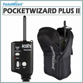 PocketWizard Plus II Transceiver Receiver Kit with PocketWizard Case