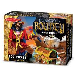Melissa & Doug 100 piece Pirates Bounty Floor Puzzle