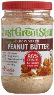 Betty Lous Just Great Powdered Peanut Butter, 6.43 Ounce Jar 