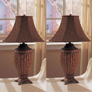 Bambit 30 inch Bamboo inspired Table Lamps (Set of 2) Today $124.99 4