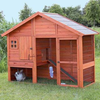 Rabbit Hutch with Gabled Roof Compare $499.99 Today $404.99 Save 19