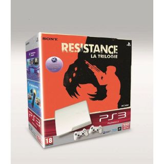 PACK PS3 320 GO BLANCHE + RESISTANCE TRILOGY   Achat / Vente