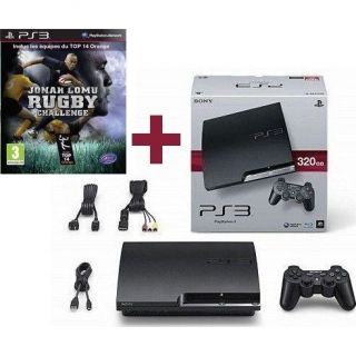 PS3 320 Go + JONAH LOMU RUGBY CHALLENGE   Achat / Vente PLAYSTATION 3