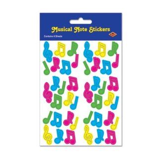 Musical Note Stickers Case Pack 168 