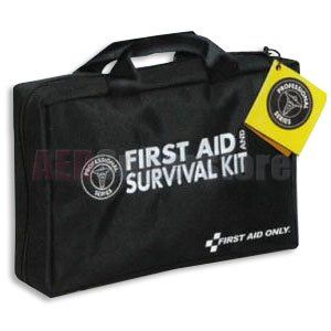 168 Piece Emergency Survival Kit, Professional Grade Nylon