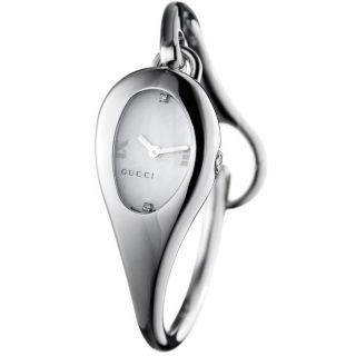 Gucci 103 Stainless Steel Diamond Womens Quartz Watch