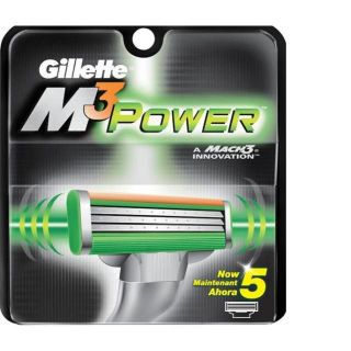 LAMES GILLETTE M3 POWER   5 recharges   Achat / Vente GILLETTE LAME M3