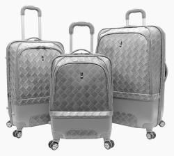 Travel Concepts Diamante 3 piece Spinner Hybrid Luggage Set