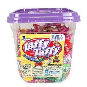 Wonka Laffy Taffy Jar Assorted 165 ct .   2 Unit Pack 