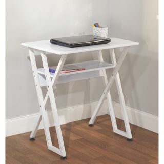 White Computer Desk with Shelf Today $59.99 4.4 (5 reviews)