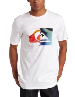 Quiksilver Mens Shadow Tee, White, XX Large: Clothing