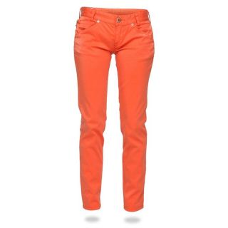 DIESEL Pantalon Piupadilla Femme Orange   Achat / Vente PANTALON