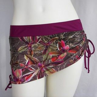 JCS by JesAla Couture Island Iris Mid rise Adjustable Swim Skirt