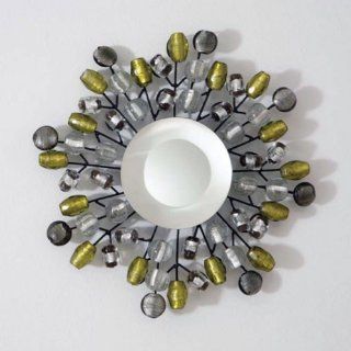 Global Views Bejeweled Wall Mirror Size Color   Small