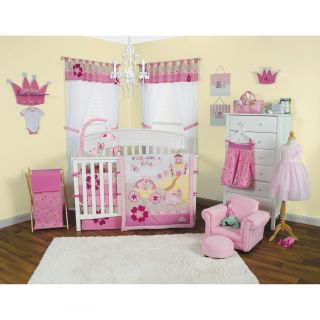 Trend Lab Storybook Princess 5 piece Crib Bedding Set Today: $84.99