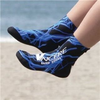 Vincere Sand Socks   SIZE XS, COLOR Black/Lightning