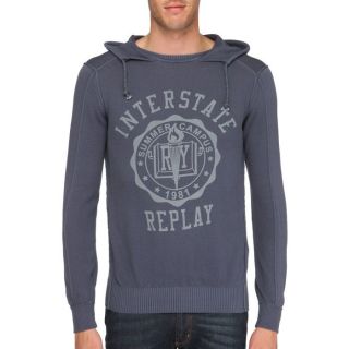 REPLAY Pull Homme Indigo   Achat / Vente PULL REPLAY Pull Homme