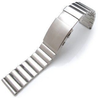 24mm Bandoleer 316L Straight End Stainless Steel Watch Band Divers