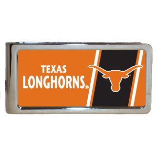 Simran Texas Longhorns Stainless Steel Money Clip