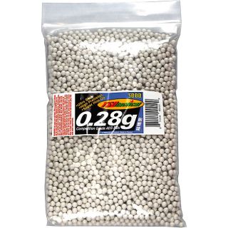 TSD Tactical BB28X3M White 3000 count 0.28g 6mm Airsoft BBs Today $19