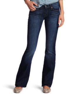 7 For All Mankind Womens Petite Bootcut Short Inseam Jean