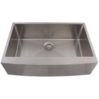 Ticor Stainless Steel 16 gauge Apron Undermount Kitchen Sink