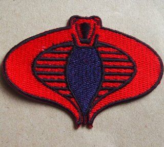 Gi Joe Patch Cobra Logo Embroidered Iron on Patches Home