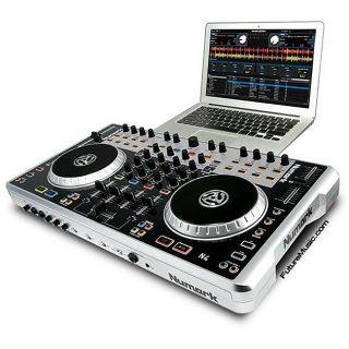 Numark N4 4 Deck Digital DJ Controller and Mixer Today $459.99