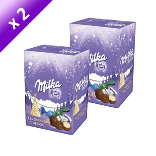 MILKA Boîte cadeau 400 g x 2   Achat / Vente CONFISERIE DE CHOCOLAT