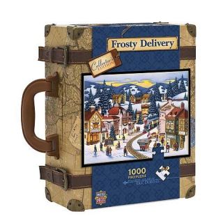 Collectors Edition Frosty Delivery 1,000 pc Suitcase Puzzle