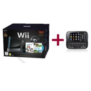Pack Wii Noire Mario Kart + SAMSUNG B3410 Noir   Achat / Vente PACK ET