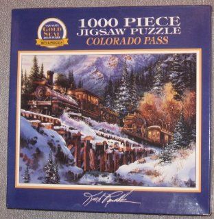 Colorado Pass 1000 Piece Jigsaw Puzzle featuring the art