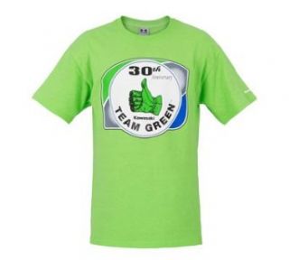 30th Anniversary Kawasaki Team Green T Shirt Green XL (X