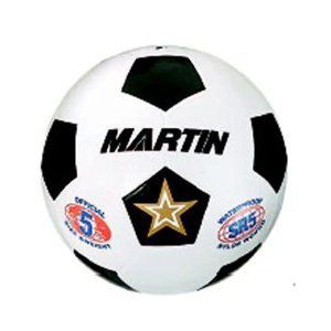Soccer Ball; White/Black; Size 3; no. MASSR3W Toys