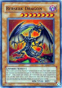 YuGiOh Dark Revelation 1 Single Card Berserk Dragon DR1