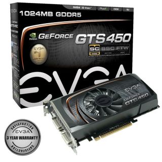 GTS 450 1Go SC   Achat / Vente CARTE GRAPHIQUE EVGA GeForce GTS 450