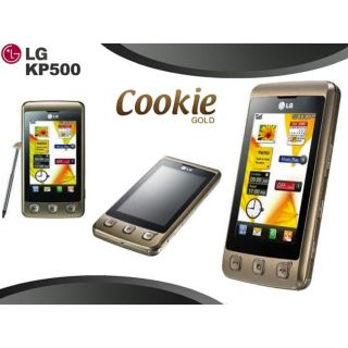 LG KP500 Cookie GSM Unlocked Gold Cell Phone