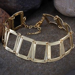 Modern Geometric Cuff Bracelet (India)