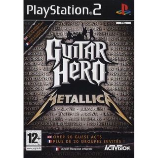 GUITAR HERO METALLICA / JEU CONSOLE PS2   Achat / Vente PLAYSTATION 2