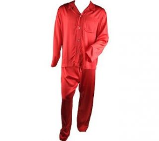 Intimo Mens Classic Stretch Silk Pajamas Clothing