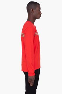 adidas Originals By O.C. Olympic Edition Striped Henley Sweater for men