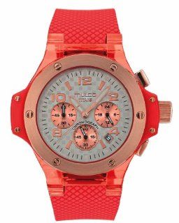 Mulco MW2 9619 063 Chronograph Titans Collection clear case watch