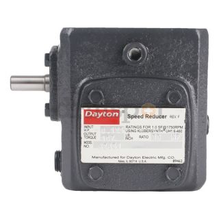 Dayton 6Z451 Speed Reducer, 30 to 1