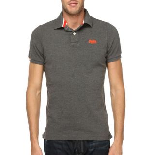SUPERDRY Polo Homme Anthracite   Achat / Vente POLO SUPERDRY Polo